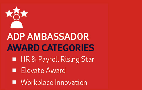 ADP Ambassador Award Categories