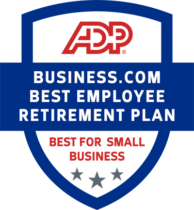 Business.com Best Employee Retirement Plan Badge