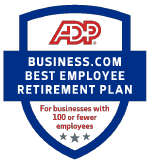 Business.com Best Employee Retirement Plan Badge