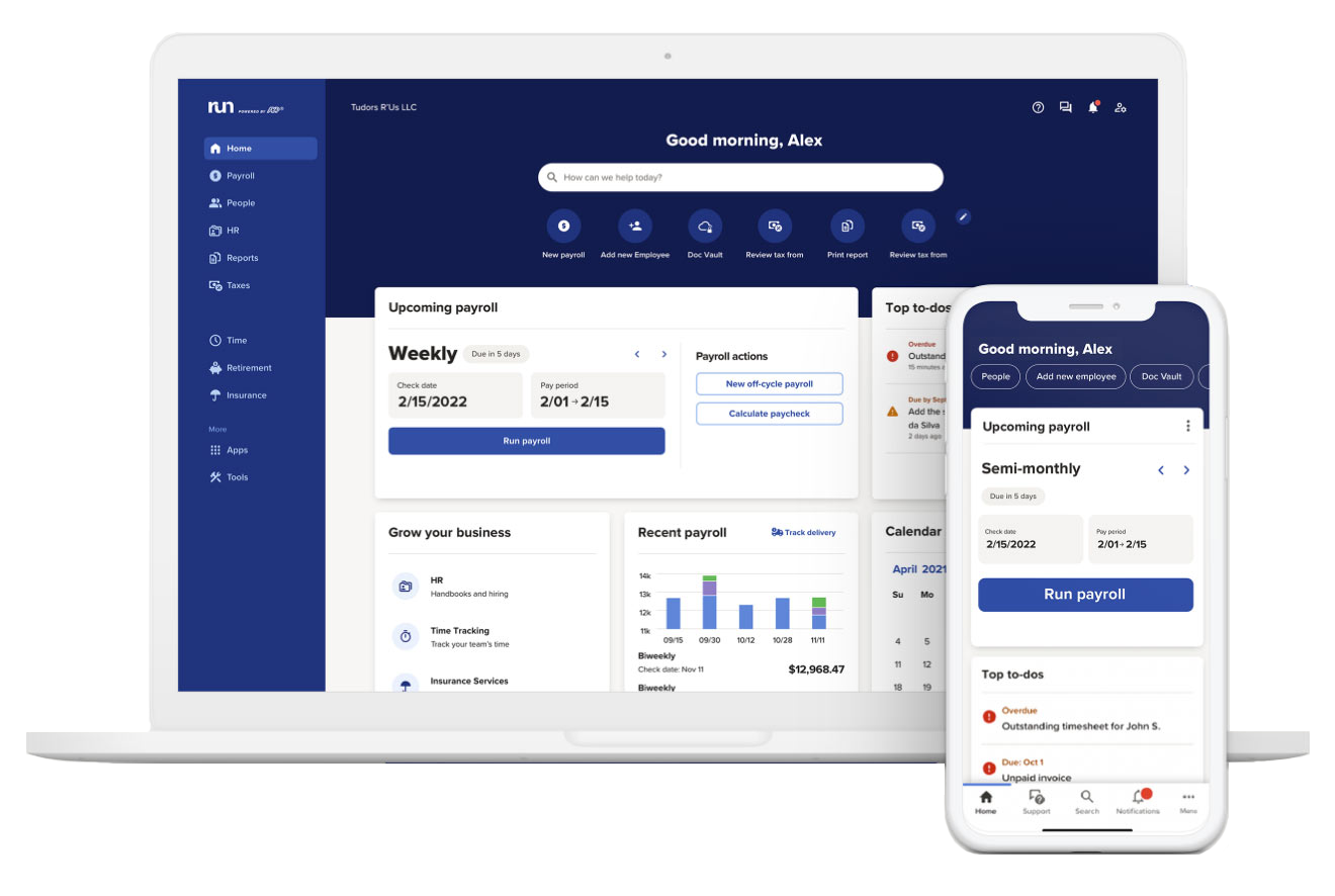 RUN Dashboard