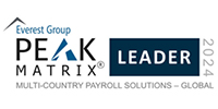 Everest Group Leader Multi-country Payroll (MCP) Solutions PEAK Assessment 2024
