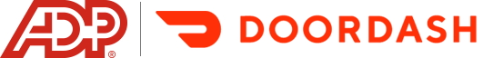 ADP and DoorDash Logos